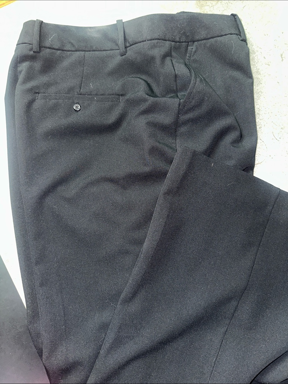 Worthington Black Barely Bootcut Pants